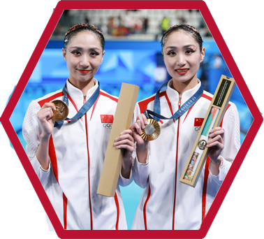 
	王柳懿/王芊懿 


	中国首位花样游泳
双人项目奥运冠军 
